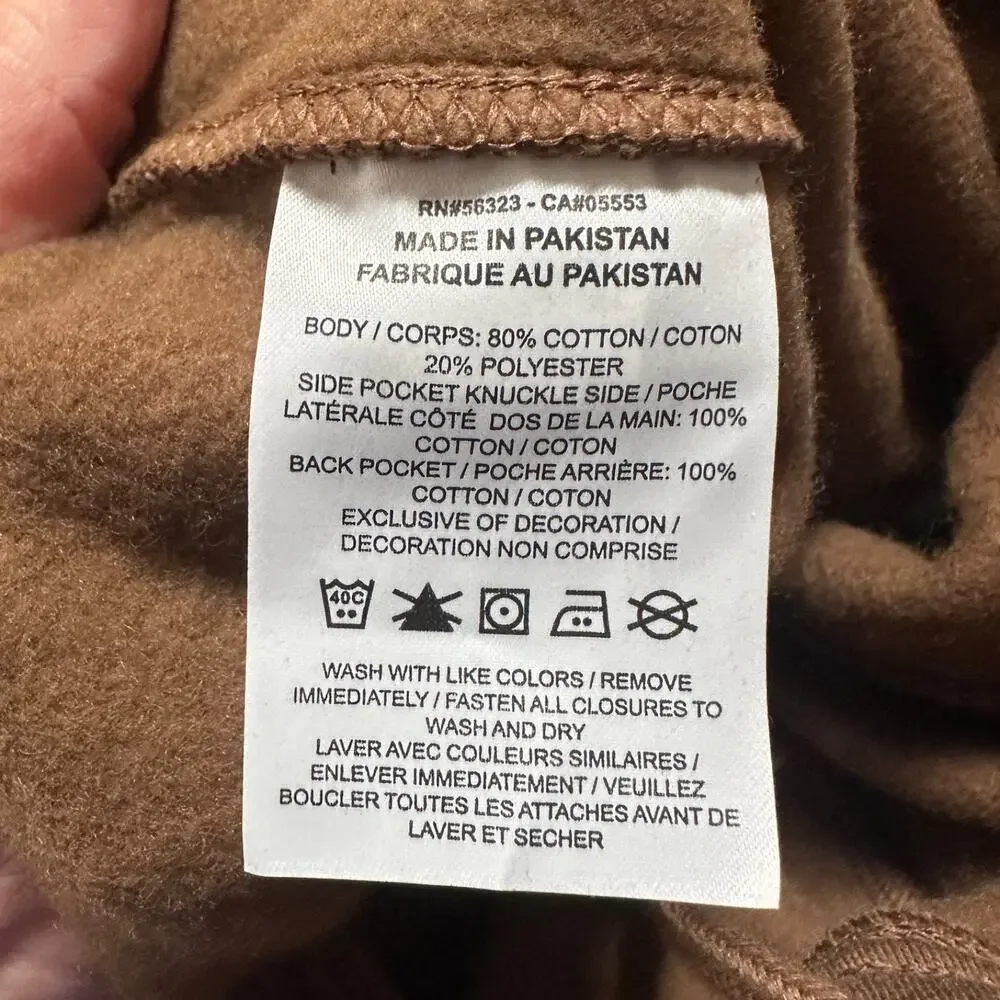 Nike Cargo Fleece Men’s Jogger Sweatpants Size 4XL Brown FN3805-235 NWT